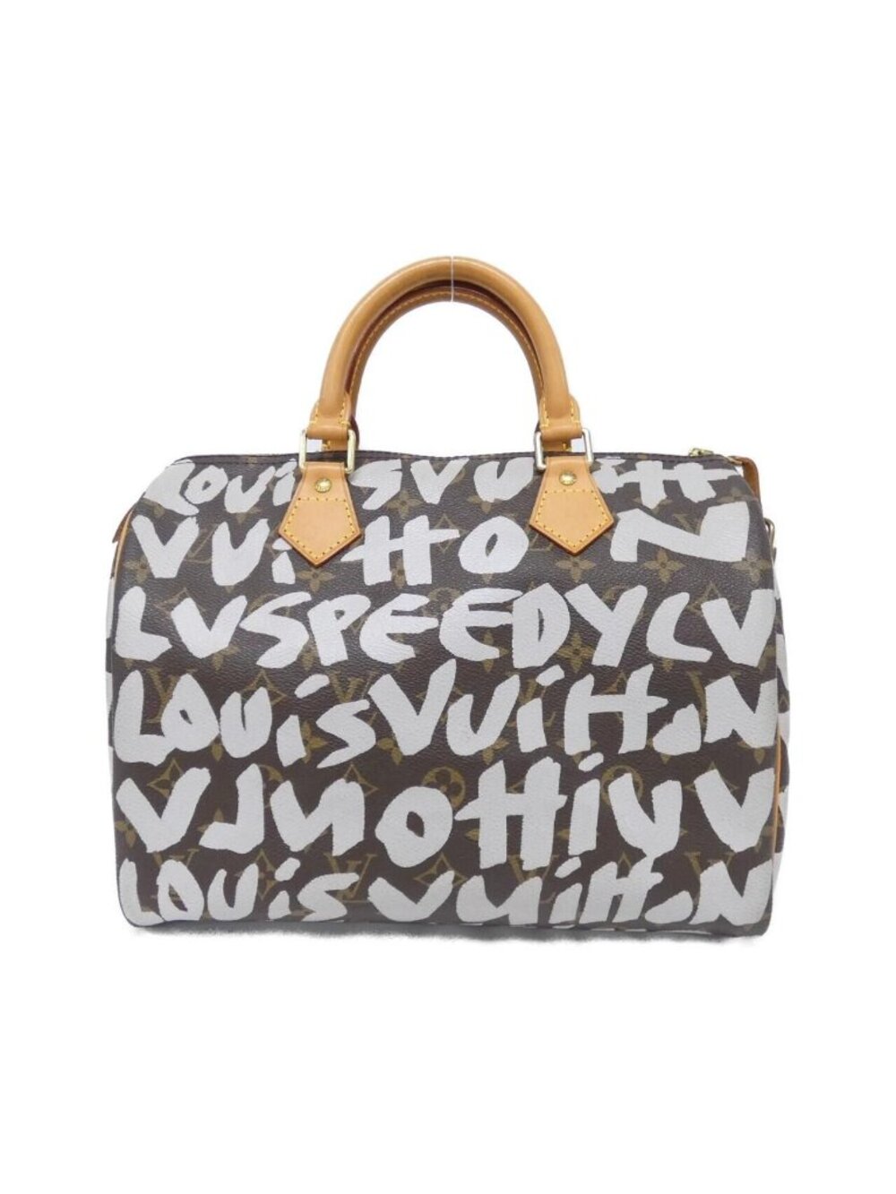 Louis Vuitton Vintage Monogram Graffiti Speedy 30 Boston Bag